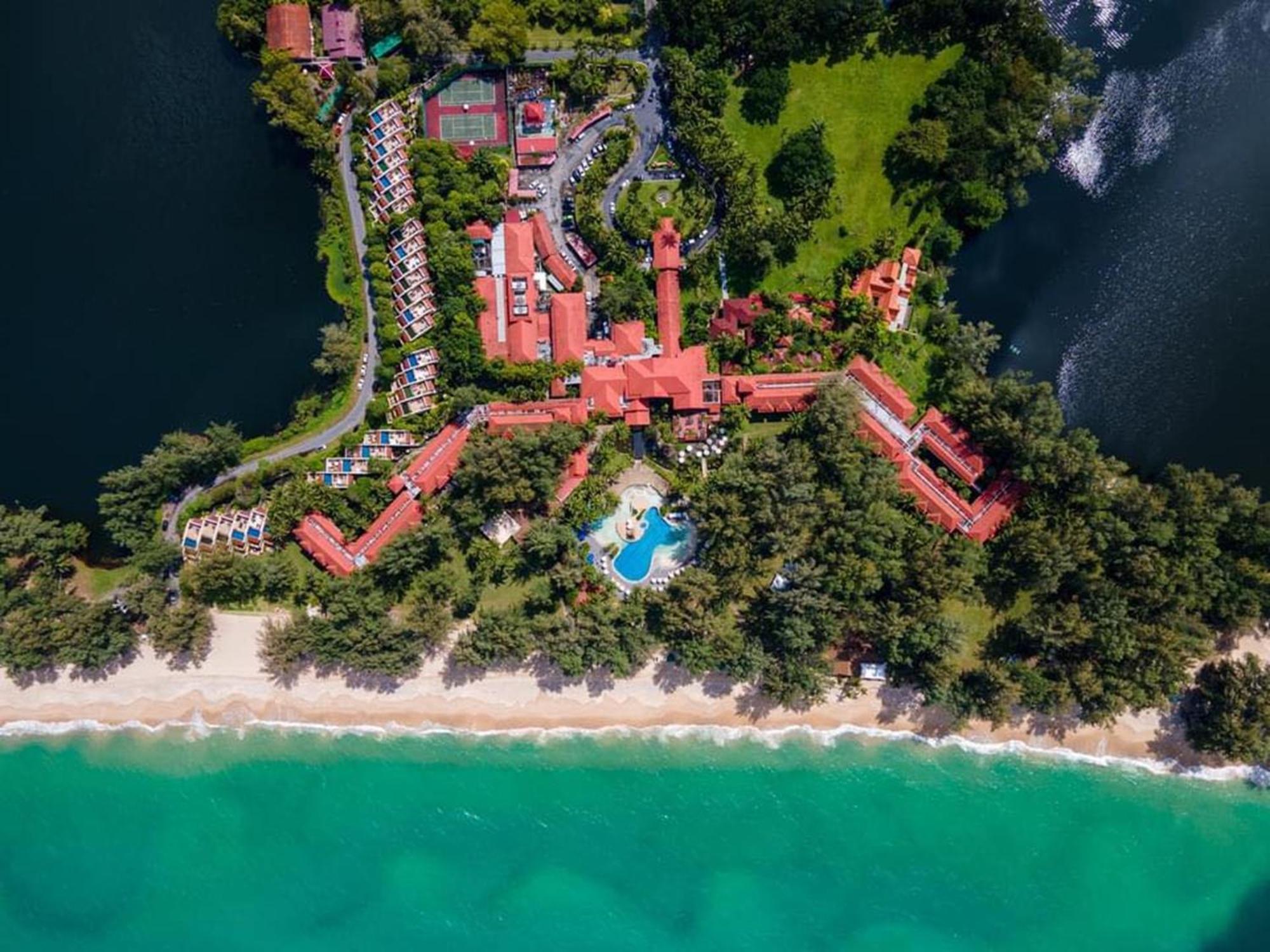 Dusit Thani Laguna Phuket Παραλία Μπανγκ Ταο Εξωτερικό φωτογραφία Aerial view of the resort